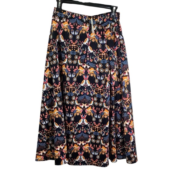Eva Franco Dresses & Skirts - Eva Franco Black Floral Maxi Skirt